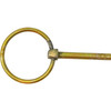 66003 - Yellow Zinc Plated Linch Pin - 3/16 Diameter x 1-3/8 Inch Long with Ring