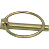 66006 - Yellow Zinc Plated Linch Pin - 5/16 Diameter x 1-3/4 Inch Long with Ring