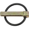 66015 - Yellow Zinc Plated Linch Pin - 7/16 Diameter x 1-31/32 Inch Long with Ring
