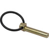 66015 - Yellow Zinc Plated Linch Pin - 7/16 Diameter x 1-31/32 Inch Long with Ring