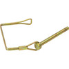 66066 - Snapper Pin - 1/4in Diameter x 3in Usable Length, Yellow Zinc Plated