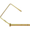 66066 - Snapper Pin - 1/4in Diameter x 3in Usable Length, Yellow Zinc Plated