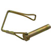 66056 - Snapper Pin - 3/8in Diameter x 1-1/2in Usable Length, Yellow Zinc Plated
