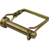 66056 - Snapper Pin - 3/8in Diameter x 1-1/2in Usable Length, Yellow Zinc Plated
