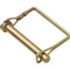 66060 - Snapper Pin - 3/8in Diameter x 2-5/16in Usable Length, Yellow Zinc Plated