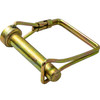 66053 - Snapper Pin - 5/16in Diameter x 2-1/2in Usable Length, Yellow Zinc Plated