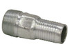 HCN150 - Zinc Plated Combination Nipple 1-1/2 Inch NPT x 1-1/2 Inch Hose Barb