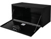 1702103 - 18x18x30 Inch Black Steel Underbody Truck Box With Paddle Latch