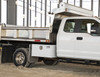 1702200 - 18x18x24 Inch White Steel Underbody Truck Box with Paddle Latch