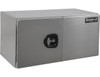 1705315 - 18x18x60 Inch Smooth Aluminum Underbody Truck Tool Box - Double Barn Door, 3-Point Compression Latch