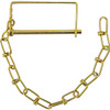 3034842 - Snapper Pin - 1/4in Diameter x 3-1/2in Usable Length with 12in Chain Lanyard