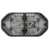 88930244 - LIGHTBAR, 24in, LED, 12V, RED/CLEAR 5