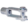 B27087ANCZKT - 5/8 Inch Clevis End with Pin and Cotter Pin Kit-Zinc Plated