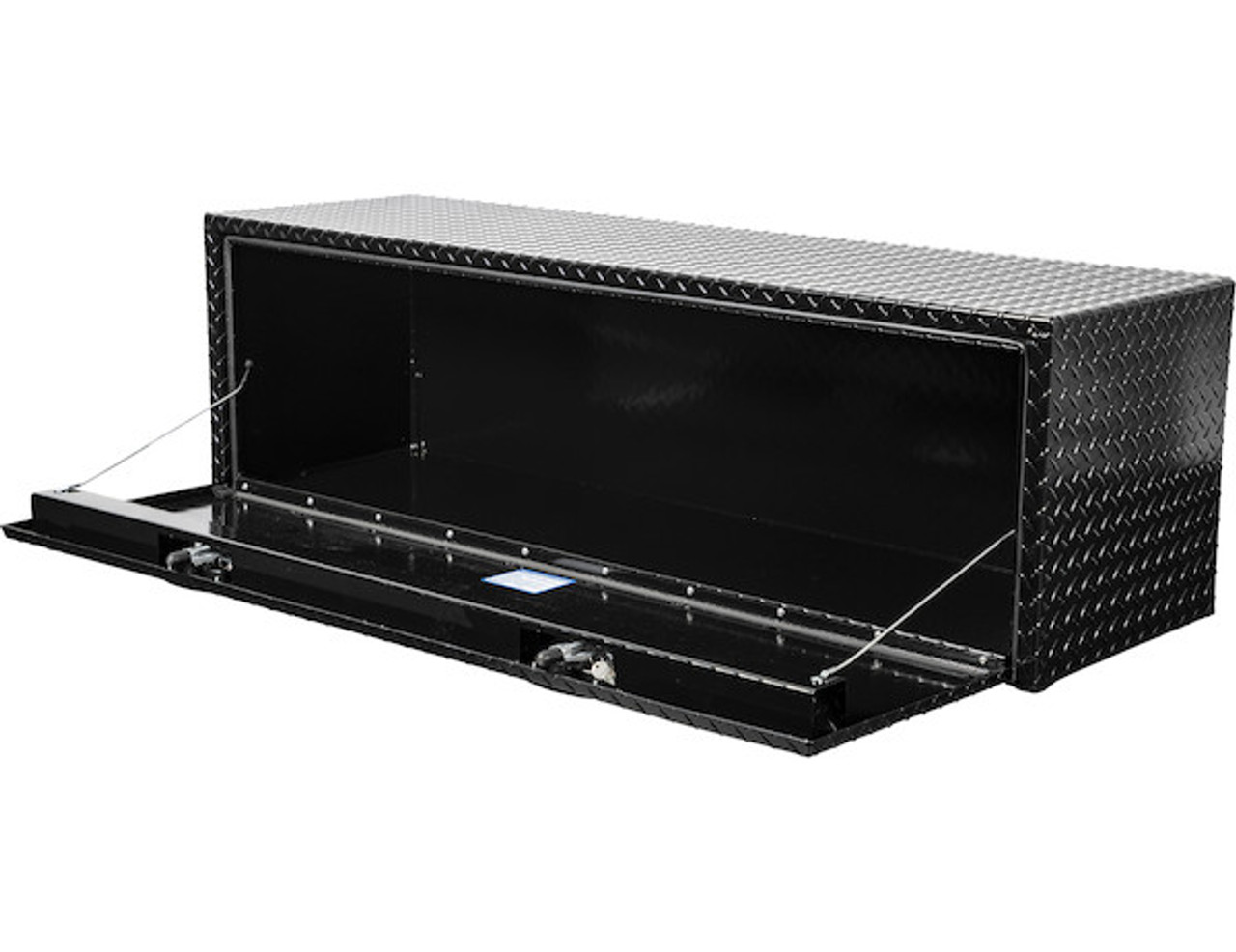 1725120 - 18x24x48 Inch Black Diamond Tread Aluminum Underbody Truck Box