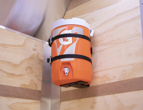 Buyers LT25 Water Cooler Rack for Landscaping Trailers, Utility