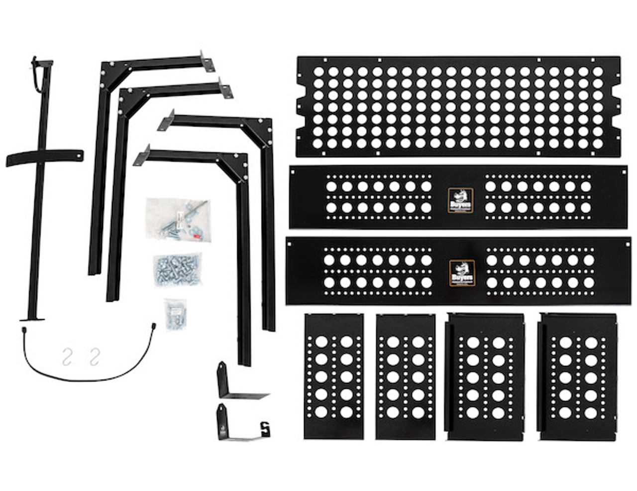 LT45 - Multi-Purpose Storage Basket for Landscape Trailers