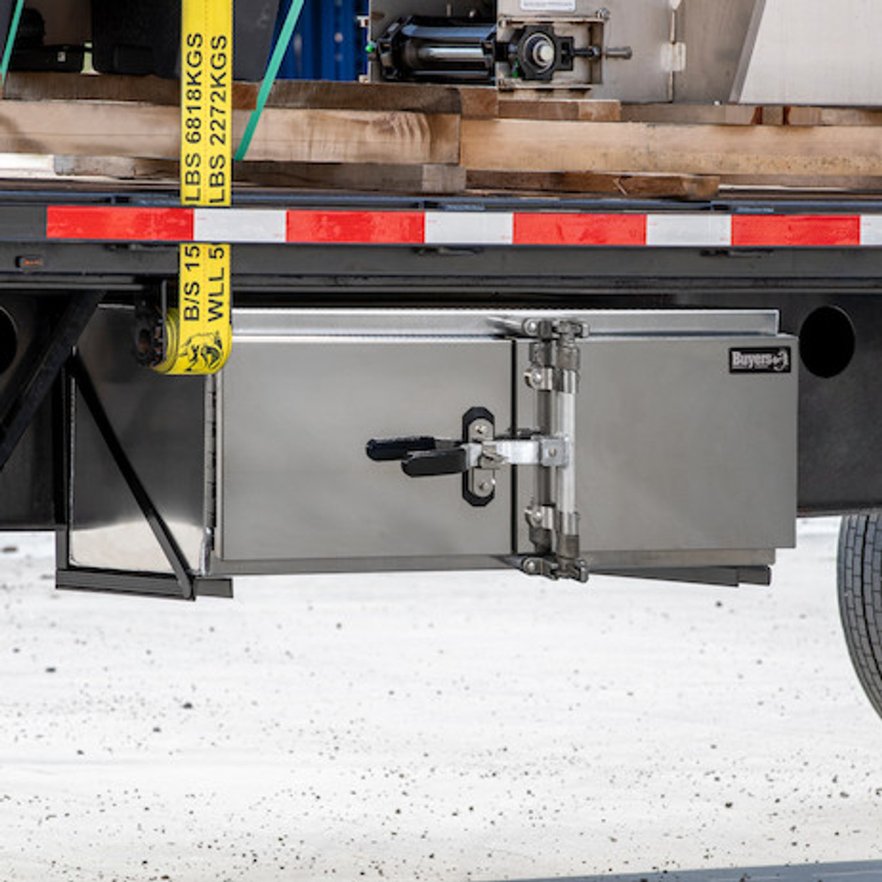 1762621 - 18x24x36 Inch Smooth Aluminum Underbody Truck Tool Box - Double  Barn Door, Cam Lock Hardware - Paris Supply, LLC