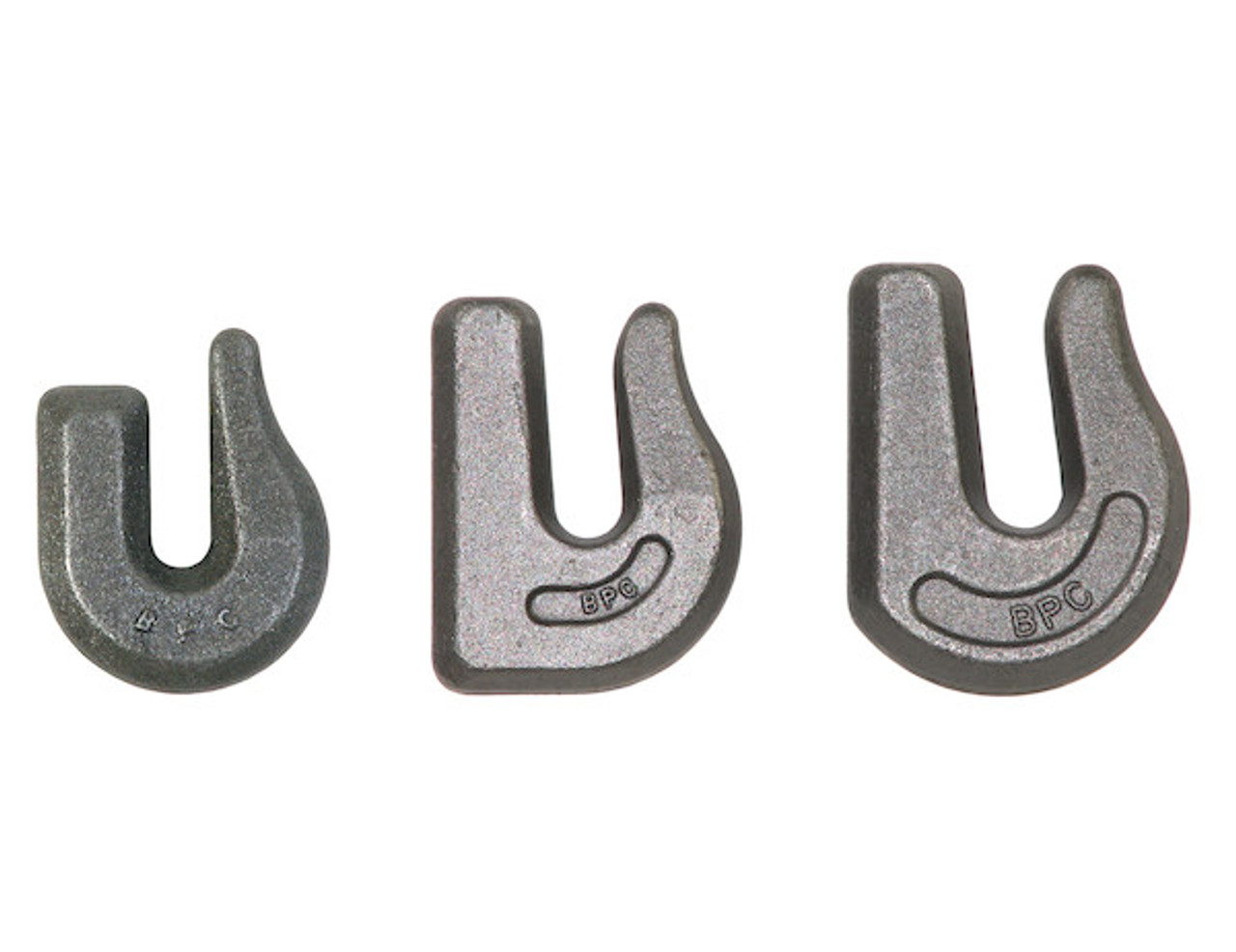 B2408W375 - 3/8 Inch Drop Forged Weld-On Heavy-Duty Towing Hook