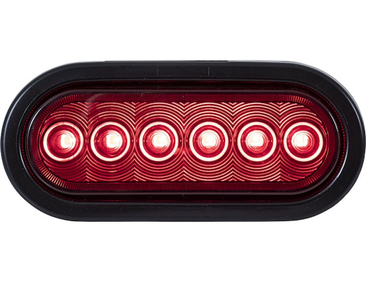 Buyers Products 5626510 6 Inch Red Oval Stop/Turn/Tail Light With 10 LEDs  Kit