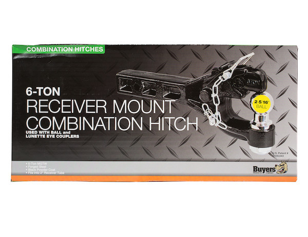 RM62516 - 6 Ton Combination Hitch 2-5/16 Inch Ball - Paris Supply, LLC