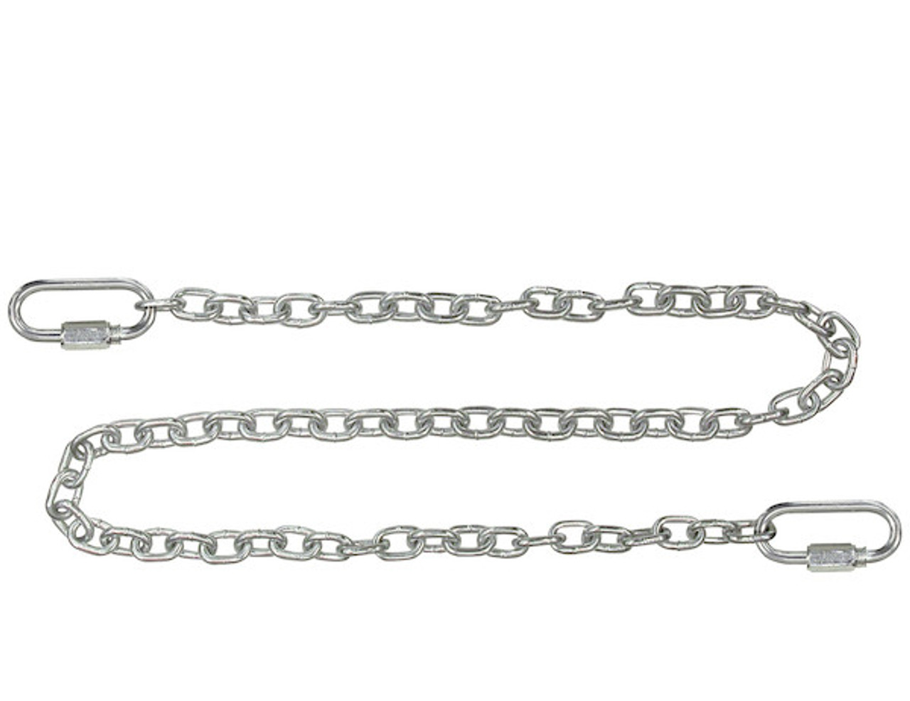 B93234SC - 9/32x34 Inch Class 2 Trailer Safety Chain With 2 Quick Link Connectors