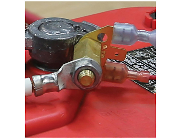 BA3 Brass Battery Bolt Adapters Top Terminal 5/1618 With Nut Paris