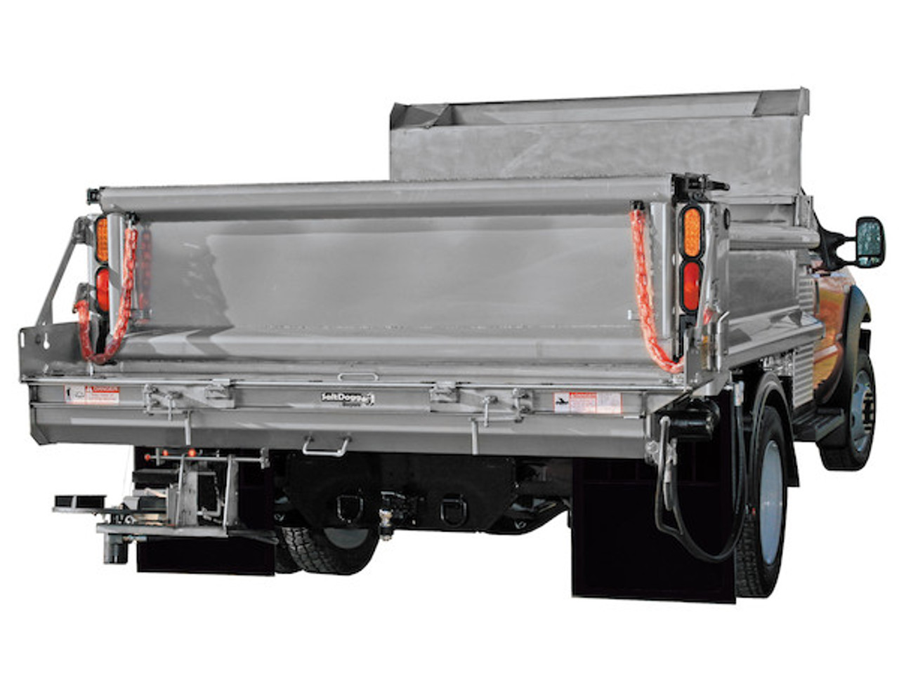 92426SSA - SaltDogg Under Tailgate Spreader with Extended Sides - Driver Side Discharge