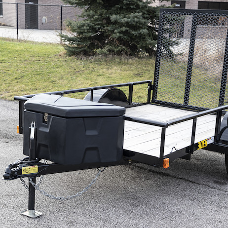 1701680 Black Poly Trailer Tongue Truck Tool Box