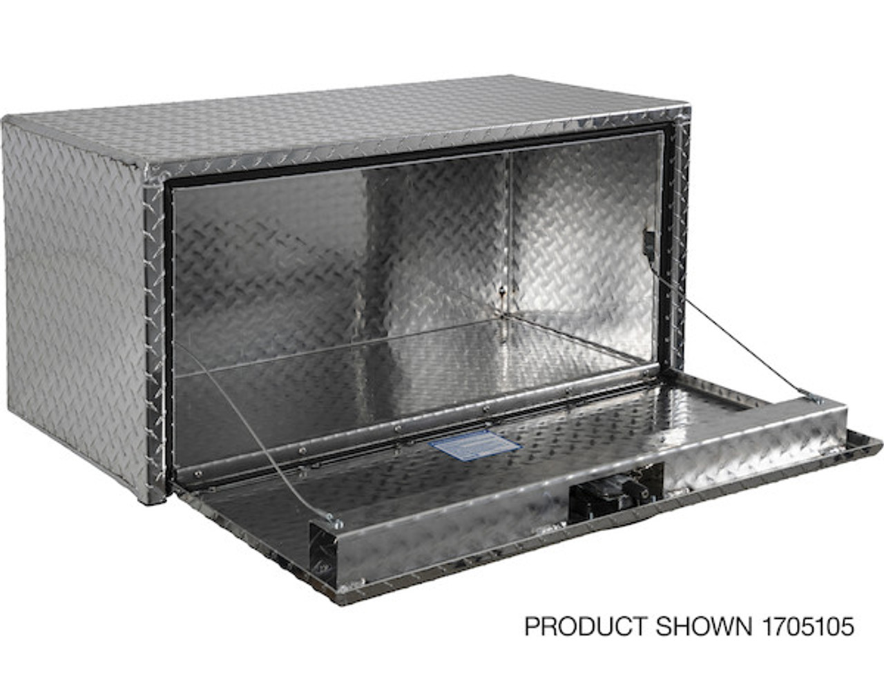 1705105 - 18x18x36 Inch Diamond Tread Aluminum Underbody Truck Box