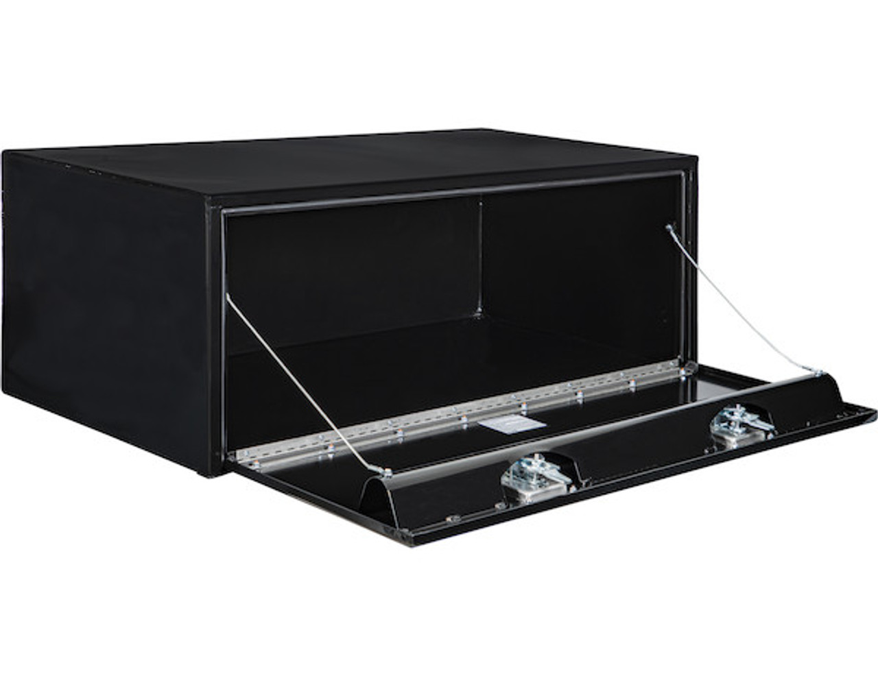 1708310 - 18x24x48 Inch Black Steel Underbody Truck Box