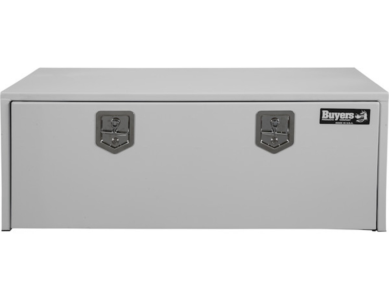 1708410 - 18x24x48 Inch White Steel Underbody Truck Box