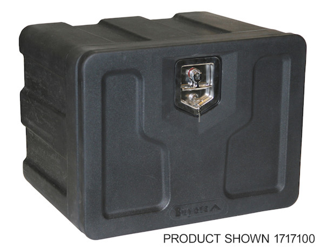 1717110 - 18x18x48 Inch Black Poly Underbody Truck Box