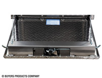 1735100 - 18x18x24 Inch Diamond Tread Aluminum Underbody Truck Box with 3-Pt. Latch