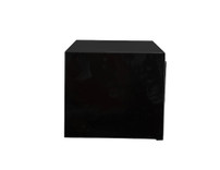 1703304 - 14x16x30 Inch Black Steel Underbody Truck Box with Built-In Shelf