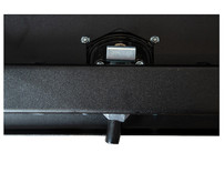 1732510 - 18x18x48 Inch Textured Matte Black Steel Underbody Truck Box With 3-Point Latch