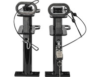 LT16 - 1 Position Channel-Style Lockable Trimmer Rack for Open Landscape Trailers