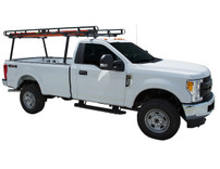 1501410 - Black Powder-Coated Aluminum Truck Ladder Rack