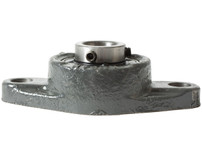 2F24SCR - Replacement 2-Hole 1.5 Inch Set Crew Locking Flanged Auger Bearing