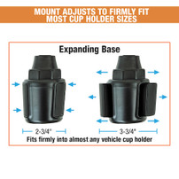 1306890 - SAM Universal Snow Plow Controller Cup Holder Mount Kit