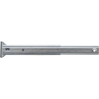 102406002 - Telescoping Door and Lid Prop, Single Mounting Clamp - 18.5 Inch Extended/13.25 Inch Retracted