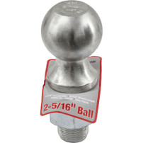 1802028 - 2-5/16 Inch Bulk Chrome Hitch Balls With 1-1/4 Inch Shank Diameter X 2-3/4 Long