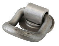 B52 - 1 Inch Forged 360° Rotating 55° Angled D-Ring With Weld-On Mounting Bracket