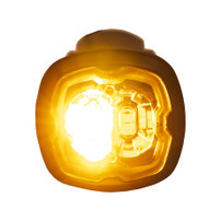 8892412 - 1.5 in. Flush/Surface Mount Amber/Clear LED Strobe Light