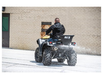 ATVS100 - Horizontal Mount ATV Spreader - 100 Pound Capacity