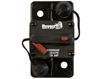 CB151PB - 150 Amp Circuit Breaker With Manual Push-to-Trip Reset With Large Frame