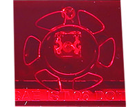 5621711 - 17 Inch Red Slimline Stop/Turn/Tail Light With 9 LED