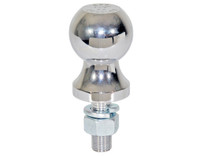 1802110 - 1-7/8 Inch Bulk Chrome Hitch Balls With 1 Inch Shank Diameter x 2-1/8 Long