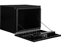 1706960 - 18x18x24 Inch Black Pro Series Smooth Aluminum Underbody Truck Box