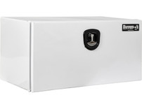1707960 - 18x18x24 Inch White Pro Series Smooth Aluminum Underbody Truck Box