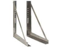 1701041 - 18x24 Inch Welded Stainless Steel Mounting Brackets